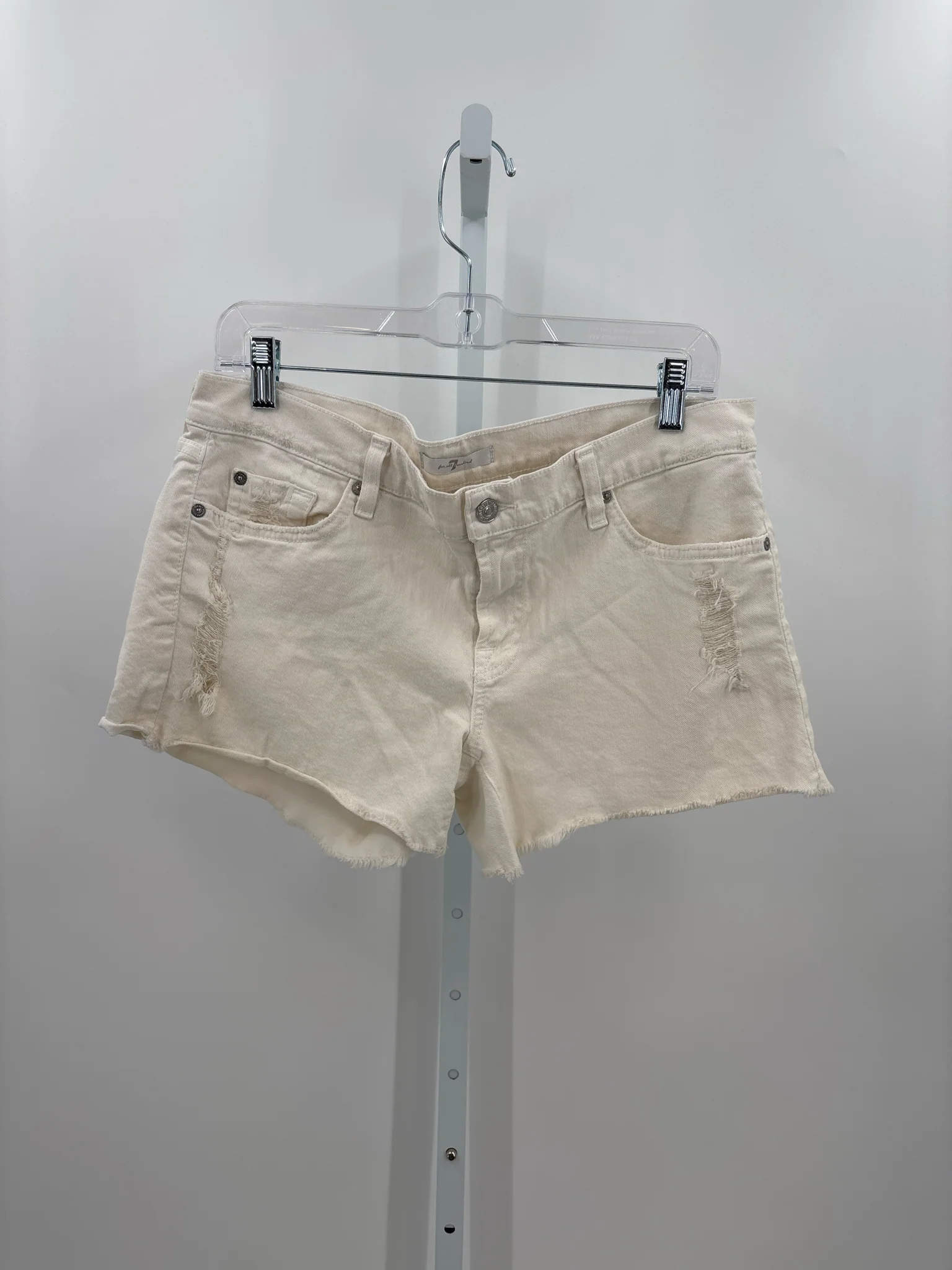 7 For All Mankind Size 31 Shorts (Pre-owned)