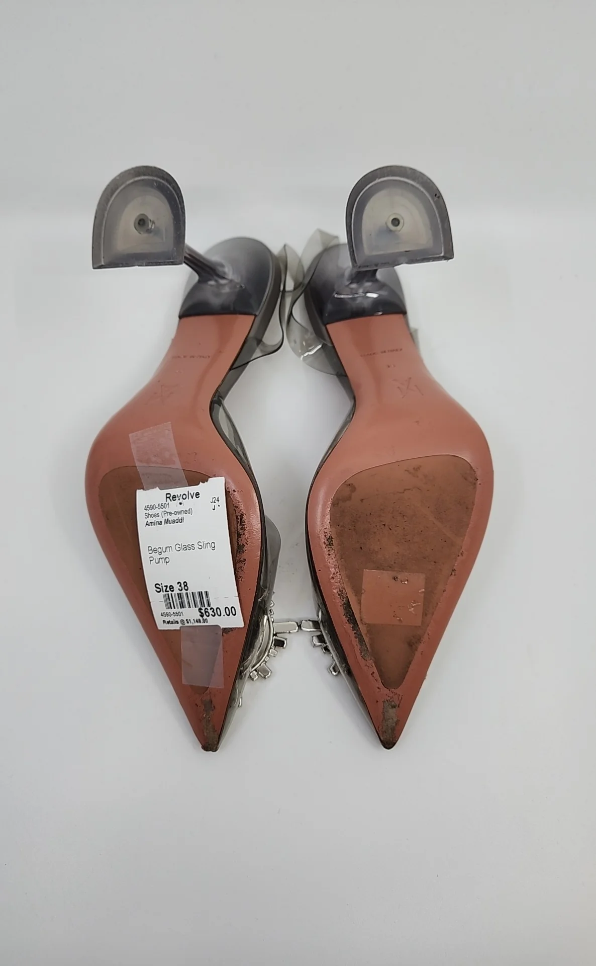 Amina Muaddi Size 38 Shoes (Pre-owned) - Image 4