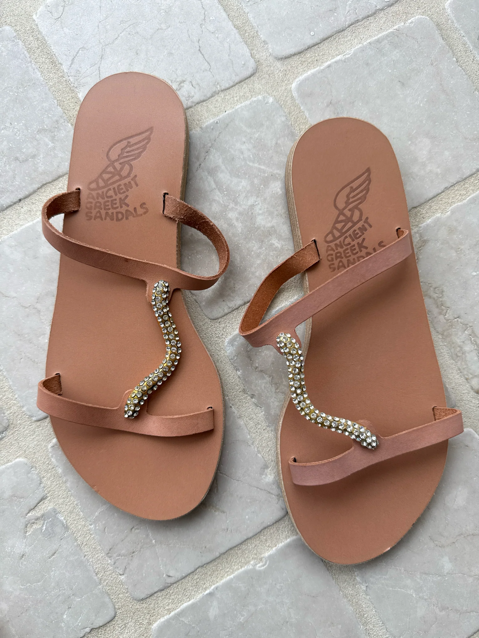 Ancient Greek Sandals Size 36 Shoes (Pre-owned)