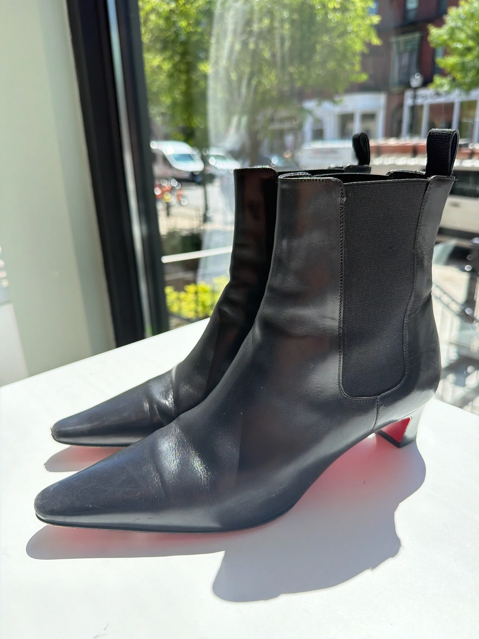 Christian Louboutin Size 38 Boots (Pre-owned)