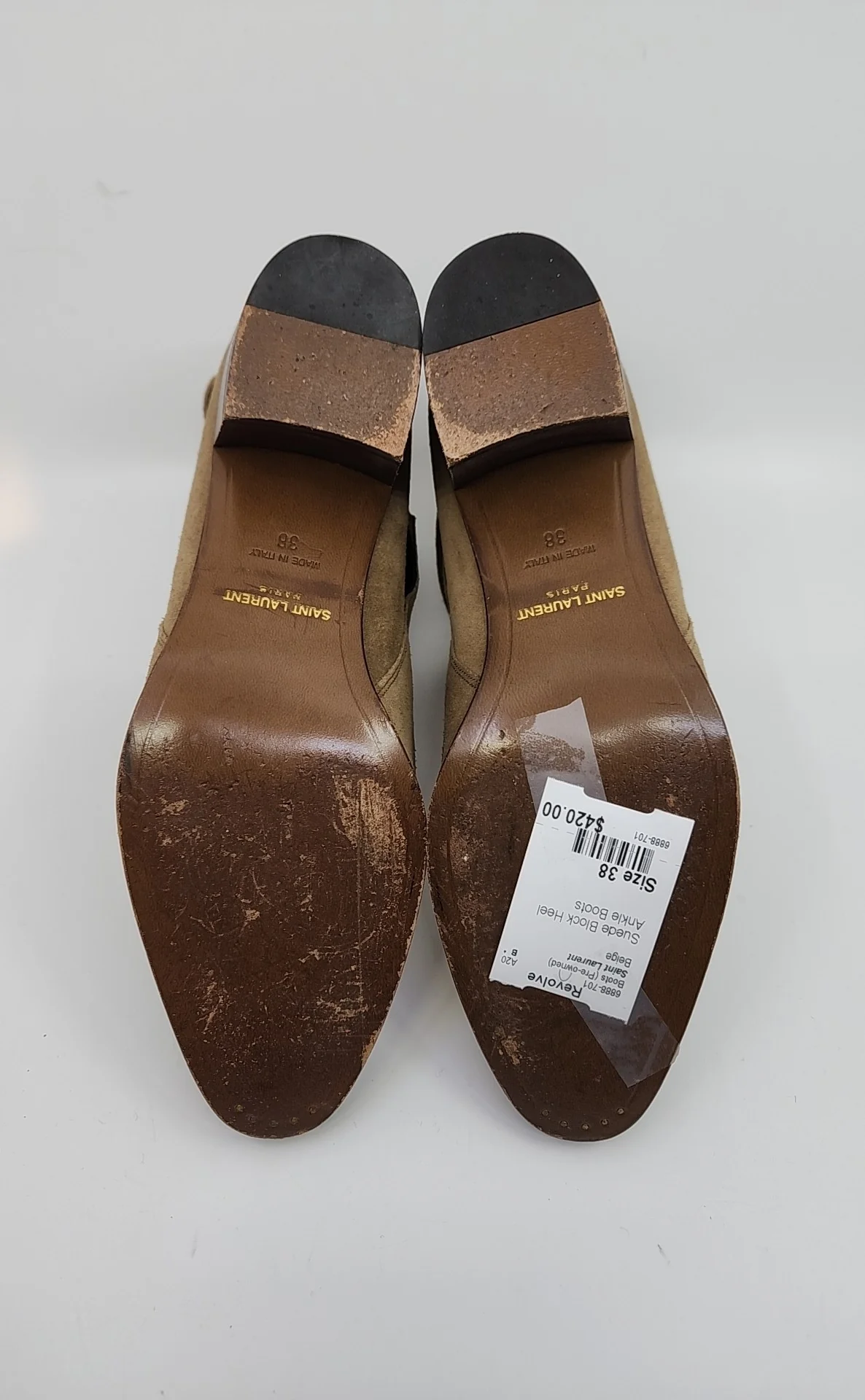 Saint Laurent Size 38 Boots (Pre-owned) - Image 3
